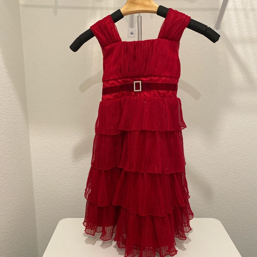 Jona Michelle Vibrant Red Dress